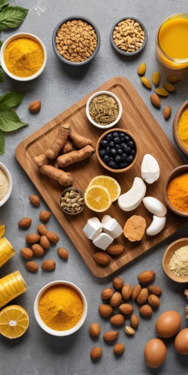 long office hallway tunnel view with gall doors on the sides